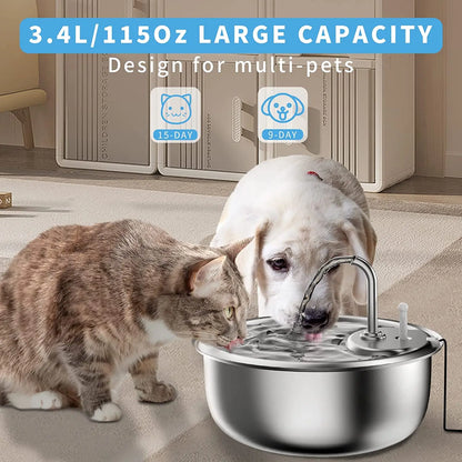 PawQuench™ Automatic Pet Water Fountain